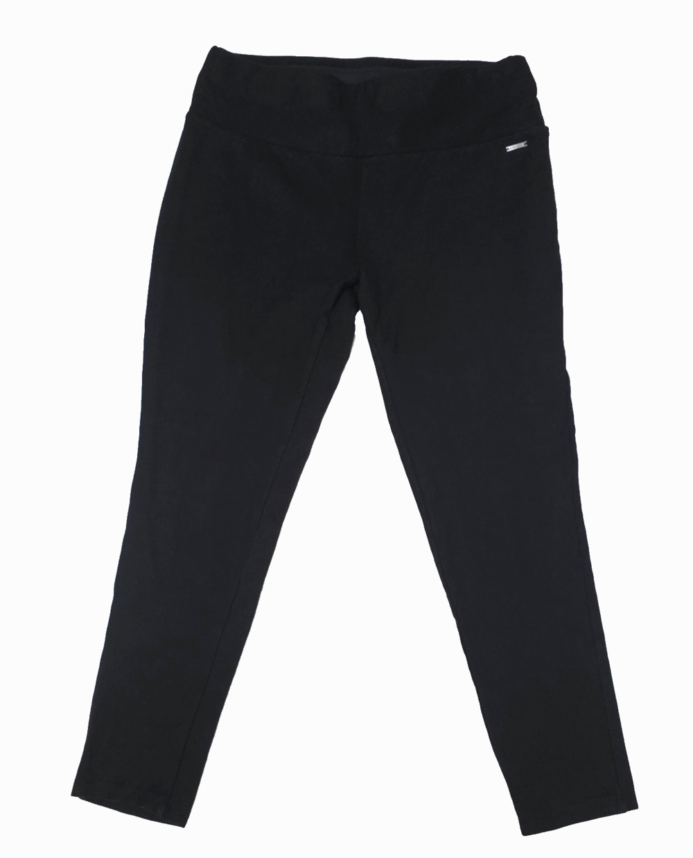 T TAHARI Women's Black Tummy Control Ankle Pants / Leggings Size L